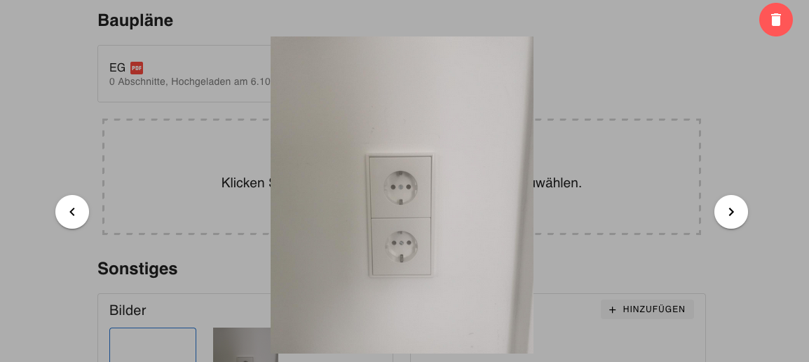 Bilder anzeigen und löschen